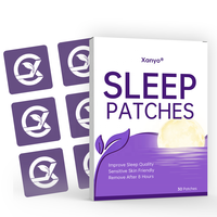 Patchs de sommeil personnalisés OEM pour adultes, autocollants aux herbes naturelles pour la relaxation nocturne et le soutien de la routine du coucher