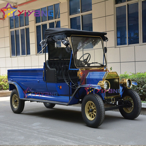 รถเที่ยวชมเมืองสไตล์วินเทจ รุ่นโอลด์เรโทรสตรีท ความเร็วต่ำ แบตเตอรี่ 72V 4-17 ที่นั่ง ระบบไฮดรอลิกแบบสองวงจร - Product Image 1