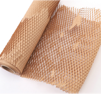 GDCX – papier en nid d'abeille blanc, emballage écologique, rouleau de papier pour emballage cadeau