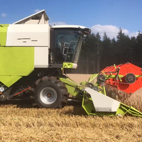 Agricole Asie Centrale Amérique du Sud Machine à Moissonner Tournesol Maïs Riz Soja Blé Sorgho Seigle Moissonneuse-batteuse