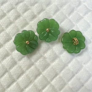 Flower Shape Glass <b>Buttons</b> For Cheongsam Tang <b>Suit</b> Hanfu DIY Jewelry Accessories Lead Free Spring 2024 Yiwu Origin - Product Image 3