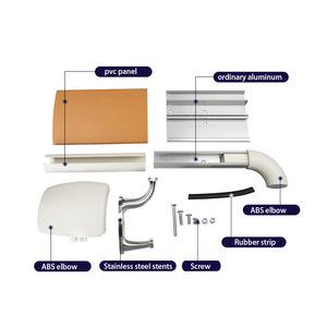 Barres d'appui de sécurité Hengsheng HS-628F antidérapantes pour couloirs d'hôpitaux, dispositifs d'assistance à fixation murale - Product Image 2