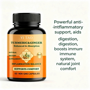 Cápsulas de Curcumina de Alta Absorción con Extracto de Pimienta Negra |   Soporte para las articulaciones y el sistema inmunitario |   Antioxidante Natural |   Suplemento de Cúrcuma - Product Image 2