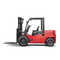 Chariot élévateur diesel à transmission hydraulique à pneus pleins de 3, 5 et 7 tonnes pour entrepôt de conteneurs - Vente en gros