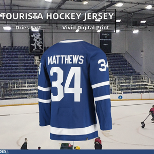 Jersey de Hockey sobre Hielo Personalizado Unisex Tourista, Bordado, Secado Rápido, 100% Algodón, Ropa Deportiva de Equipo, Nombre del Jugador, Knights - Product Image 2