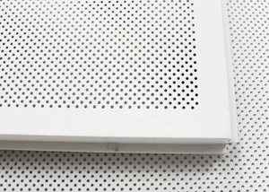 Clip in Aluminum Perforated Ceiling Tiles Fireproof Metal Drop-in Ceiling Tin Tiles <strong>2x2</strong> - Product Image 3