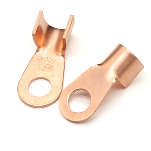 Top Quality Non-Insulated Wire Connector Electrical Cable <strong>Terminals</strong> Lug Ring Wire Crimp <strong>Terminal</strong> Brass/Red <strong>Copper</strong> OT <strong>Terminal</strong> - Product Image 3