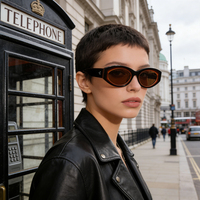 Lunettes de soleil polarisées YIXUN OPTICS pour femmes, style œil de chat vintage, monture intégrale, avec protection UV pour la plage, l'usage quotidien et les voyages