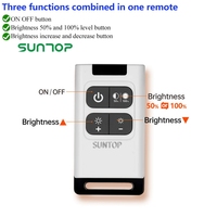 Télécommande sans fil 433MHz DC 5V 12V 24V 48V LED Dimmer Switch Light Brightness Adjustable Remote Controller Dimmable Module Transmitter