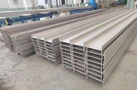 Poutres en acier inoxydable 304 321 certifiées de qualité supérieure, en forme de H, avec finition 8K, service de soudage OEM/ODM
