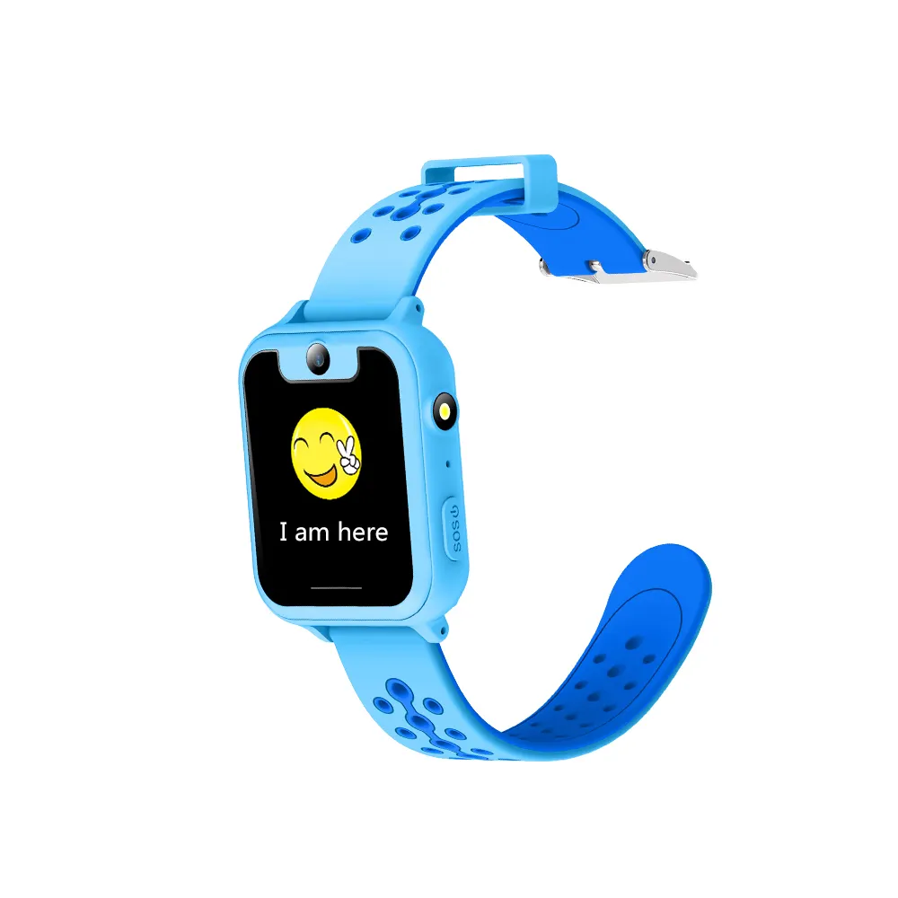 Smartwatch infantil q6, venda quente, relógio inteligente sos, pulseira, celular, com cartão sim