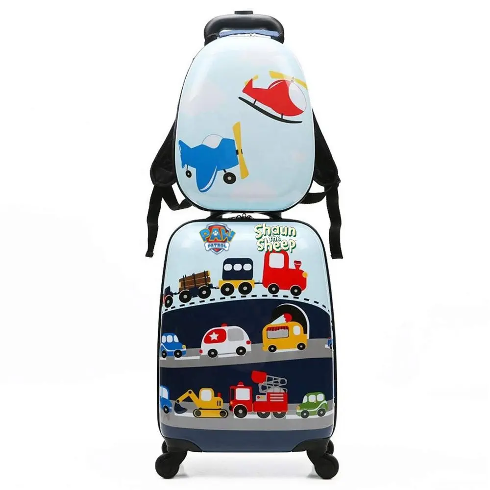 Kids Carry On Set Universal Wheels 18インチ荷物と13インチ子供のバックパックSet Children Suitcase Set