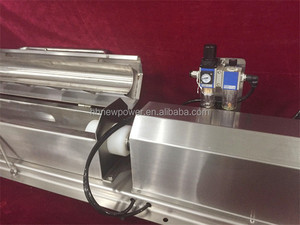 High Efficiency Meat Steak Pressure <b>Stuffer</b> Machine Automatic Pneumatic Meat Roll Sealing Device on Hot Selling - Product Image 6