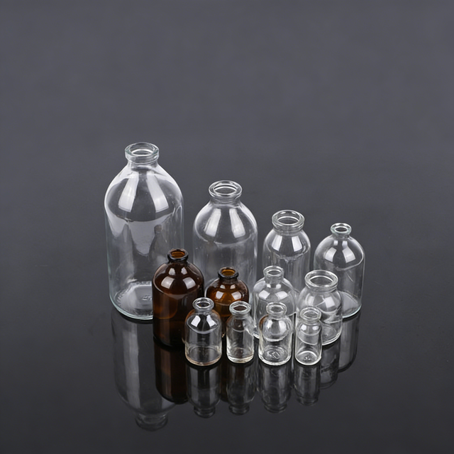 Wholesale Pharmaceutical 10ml 15ml 20ml 30ml 50ml 100ml Clear Molded Sterile Glass Injection Vials for Antibiotics