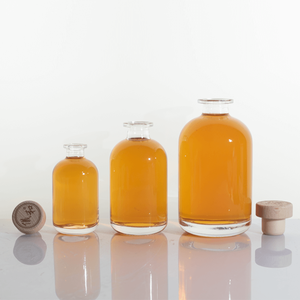 Tùy chỉnh thêm Flint 750ml 700ml 500ml chai thủy tinh với nút chai Cap cho Whisky rượu bouteille En verre bottiglie Vetro - Product Image 2