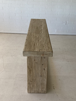 Meuble d'intérieur chinois antique en bois, table d'appoint en panneaux de bois massif fabriquée à la main