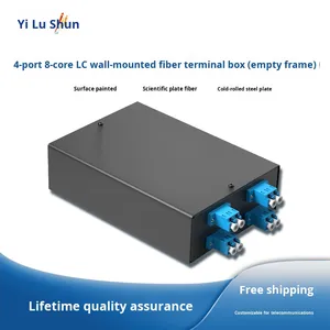 Đầu nối 4 cổng LC Bộ chuyển đổi đuôi lợn chế độ đơn Hộp đầu cuối cáp quang 8 lõi với bảng vá lỗi cho mạng FTTH sử dụng GPON - Product Image 4