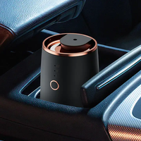 SCENTA Mini USB Rechargeable Nano Aroma Diffuseur Machine Auto Cool Mist Parfum Diffuseur De Luxe Petite Voiture Air Aroma Diffuseur D'huile
