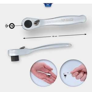 BRILLIANT TOOLS - BT053901 <b>1</b>/<b>4</b>'' bit reversing <b>ratchet</b> - EAN 4042146870778 <b>RATCHETS</b> <b>1</b>/<b>4</b>" - Product Image 2