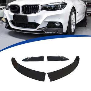 ลิ้นกันชนหน้า BMW 4 ชิ้น สีดำเงา สำหรับ F34 ปี 2013-2019 - Product Image 1