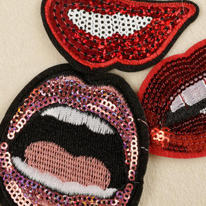 OEMカスタムデザインパッチすべてのサイズで利用可能アイロン刺繍衣類用パッチツイル生地ヒートプレスタオル - Product Image 3