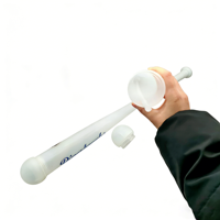 Gobelet souvenir en plastique recyclable de 24 oz en forme de batte de baseball pour stade