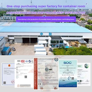 Edificio <span class=keywords><strong>de</strong></span> Oficinas Prefabricado en Contenedor, Casa Móvil <span class=keywords><strong>de</strong></span> Diseño Moderno, Dormitorio Residencial para Obras <span class=keywords><strong>de</strong></span> Construcción - Product Image 3