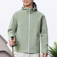 Vestes de randonnée respirantes Vestes personnalisées Logo personnalisé Vestes softshell coupe-vent de sport décontractées