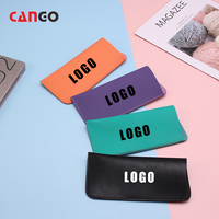 Pochette étui à lunettes Cango avec logo personnalisé sacs à lunettes de nombreux styles pour un emballage pratique de lunettes de soleil