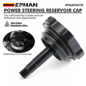 EPMAN pour BMW E36 E46 E90 E39 Z4 E82 joint de bouchon de réservoir en aluminium joint de <span class=keywords><strong>direction</strong></span> <span class=keywords><strong>assistée</strong></span> 32411128333 EPAA01G176 - Product Image 5