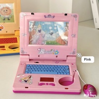 Kinder-Spielzeug-Laptop mit Lichtern und Musik, Simuliertes Notizbuch für Rollenspiele, Frühpädagogisches Spielzeug