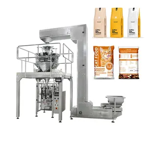 Small Closed System Dry Chemicals Fruit Powder Beverage Linear Automatic Powder Filling and Sealing Machine
