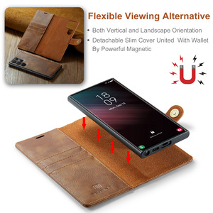 Étui de protection magnétique 2-en-1 pour carte S23 Ultra et portefeuille S26 Ultra A17 - Product Image 2