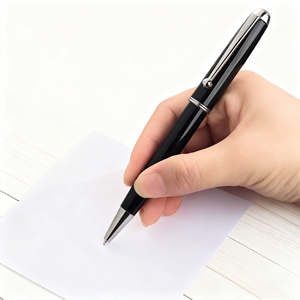 Custom Promotional Luxury Metal Ballpoint <b>Pen</b> with Custom Logo Black Ink Customizable for Corporate Gifts - Product Image 4