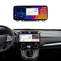 Kit de navigation automobile Aijia 12,3 pouces avec GPS intégré, Android Auto, CarPlay, écran d'affichage à montage sur tableau de bord pour Honda CRV 2017-2022