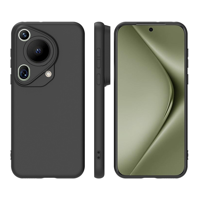 AilesTecca Shockproof Soft TPU Candy Color Frosted TPU Blank Phone Case for Huawei Pura 70 Ultra Matte Mobile Phone Back Cover