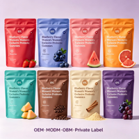 Gummies Probiotiques Personnalisées OEM pour Femmes, 5 Milliards de UFC, Soutien Digestif, Emballées Individuellement, ODM