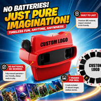 Visualizzatore di Foto 3D Retrò per Bambini Certificato CPC, Visore di Diapositive Personalizzato, Souvenir Aziendale, Regalo per Eventi, Vendita all'Ingrosso