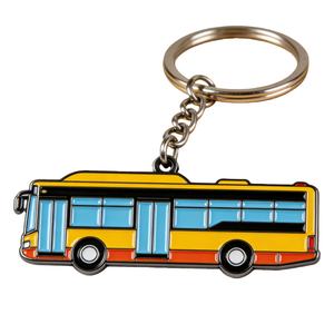 Porte-clés personnalisés en alliage de zinc émaillé sur le thème du transport (bus, train à grande vitesse, autocars, <span class=keywords><strong>moto</strong></span>) – Fabrication en usine depuis 23 ans - Product Image 1