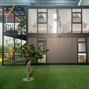 Villa Modular Prefabricada de Lujo de 2 Pisos, 140 m², Diseño Personalizado, <span class=keywords><strong>Casa</strong></span> Contenedor Expandible con Balcón para los Mercados de EE. UU. y Australia - Product Image 2