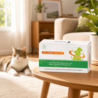 Kit d'immunoessai par fluorescence D-Dimère pour chiens et chats, réactif POCT pour test de thrombose et de coagulation chez les animaux de compagnie