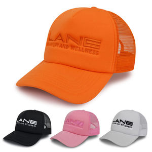 Gorra Trucker Vibrante de Espuma con Bordado Personalizado, Transpirable para Festivales de Verano, Días de Playa, Pesca y Ciclismo - Product Image 1