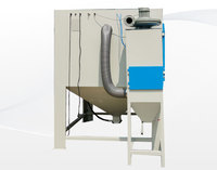 Machine de sablage pour pièces 3D, Machine de sablage automatique pour lot SLS/SAF, petites pièces