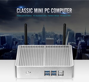 Eglobal Industrial Nouveau Mini PC sans ventilateur avec Intel 7167U 6*USB VGA+HD Linux Windows 11 Dual Cores DDR4 SSD - Product Image 5