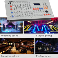 Professionnel DJ Audio DMX 240 contrôleur de lumière éclairage de scène Console de table de mixage pour Show Party Disco Pub Night Club DJ KTV Bar