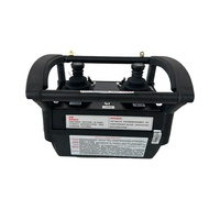 Promotion : Télécommande radio 4 canaux pour grue hydraulique, noire, piles AAA, certifiée CE, étanche, emballage en boîte métal-plastique 1