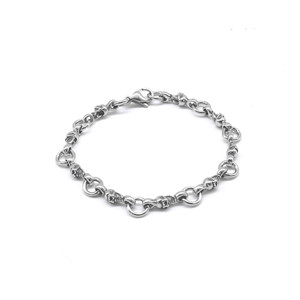 yunnique Skull Design <b>Titanium</b> Steel <b>Chain</b> Bracelet Unisex Fashion Jewelry Gift Geometric Pattern - Product Image 1