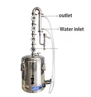 Alambic en cuivre pour la distillation de gin, alambic à moonshine Y 100L, alambic à whisky E avec boîte de vitesses, moteur, roulements, composants à vendre, neuf