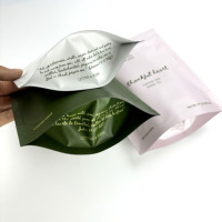 Sachet Doypack Personnalisé en Aluminium Alimentaire Mylar pour Chewing-gum, Aliments pour Animaux, Thé en Vrac – Emballage à Fermeture Éclair