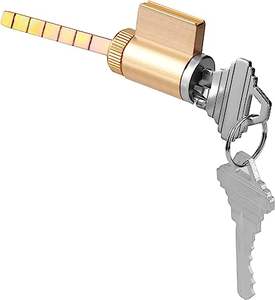 CNCフライス部品ステンレス鋼ブラッシュドブラスソリッドドアロックシリンダーボディの交換 - Product Image 4